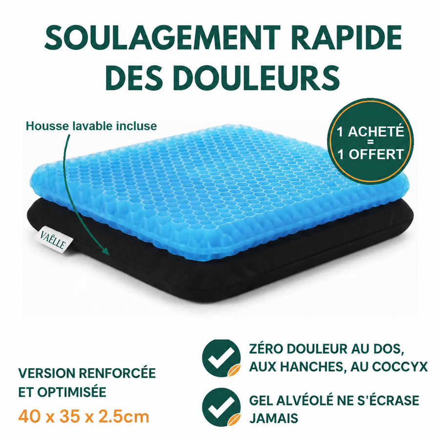 Coussin gel ergonomique VAËLLE