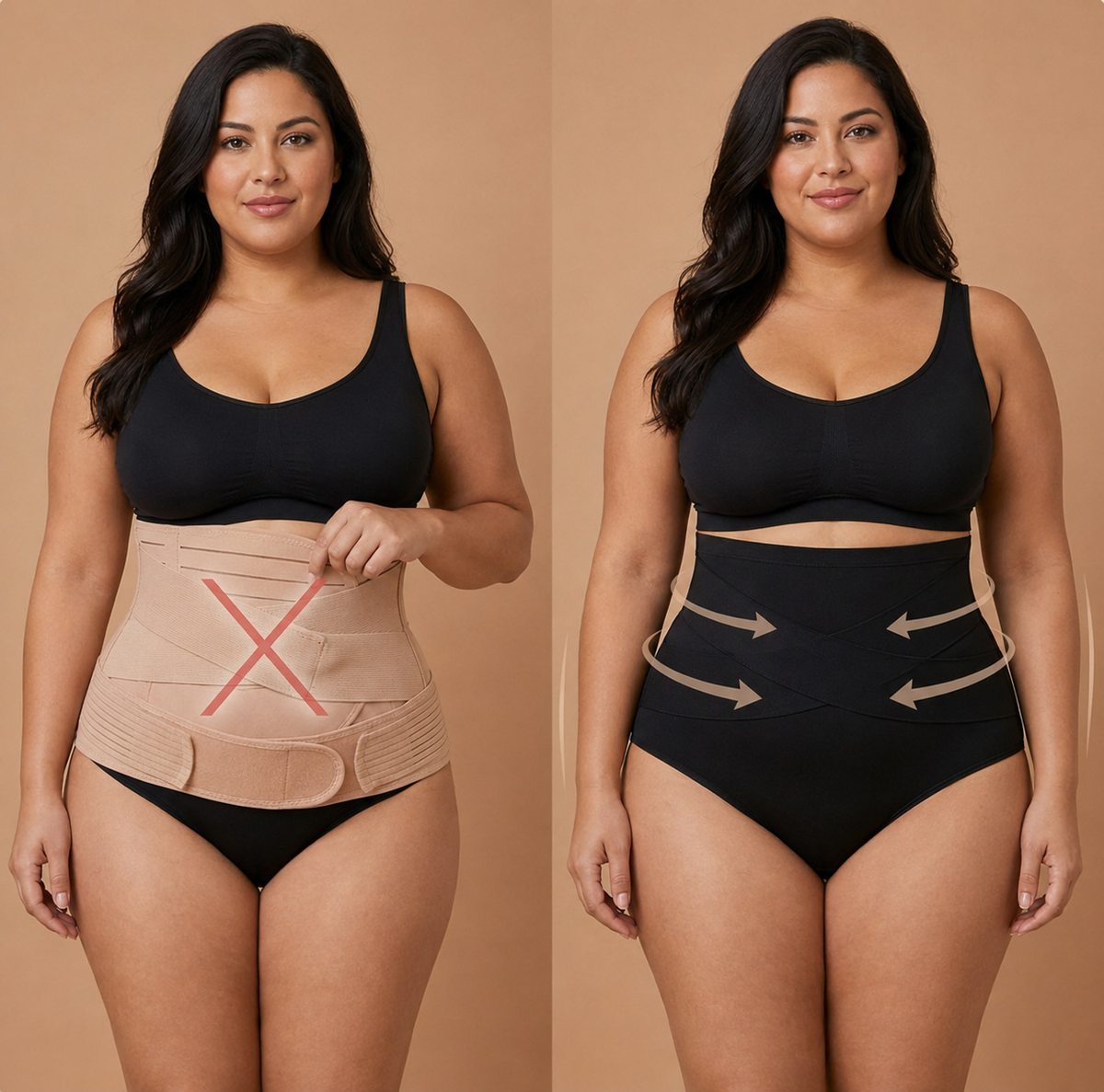 Comparaison ceinture classique vs Vaelle